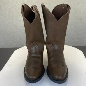 Justin Boots | Shoes | Justin Brown Leather Western Cowboy 